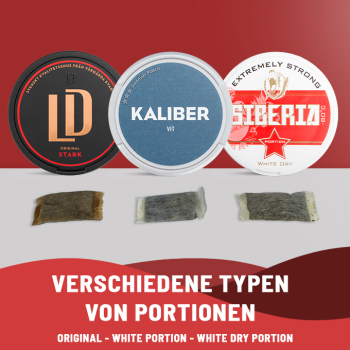 Original Portion und White Portion Snus!