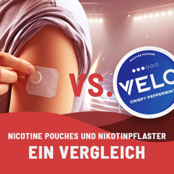 Nicotine Pouches und Nikotinpflaster