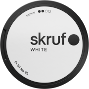 Skruf No. 25 Medium Slim White