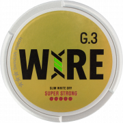 G.3 Wire Super Strong Slim White Dry 