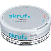 Skruf Fresh #4 Xtra Stark Slim White