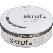 Skruf Superwhite No. 56 Nordic Liquorice Medium Slim