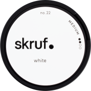 Skruf No. 22 Medium White