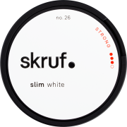 Skruf No. 26 Strong Slim White