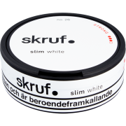 Skruf #3 Stark Slim White