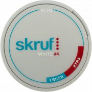 Skruf Fresh #4 Extra Strong Slim White