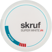 Skruf Super White Fresh #4 Extra Strong Slim