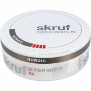 Skruf Super White Nordic #4 Extra Strong Slim