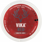 Vika Red Slim White Dry