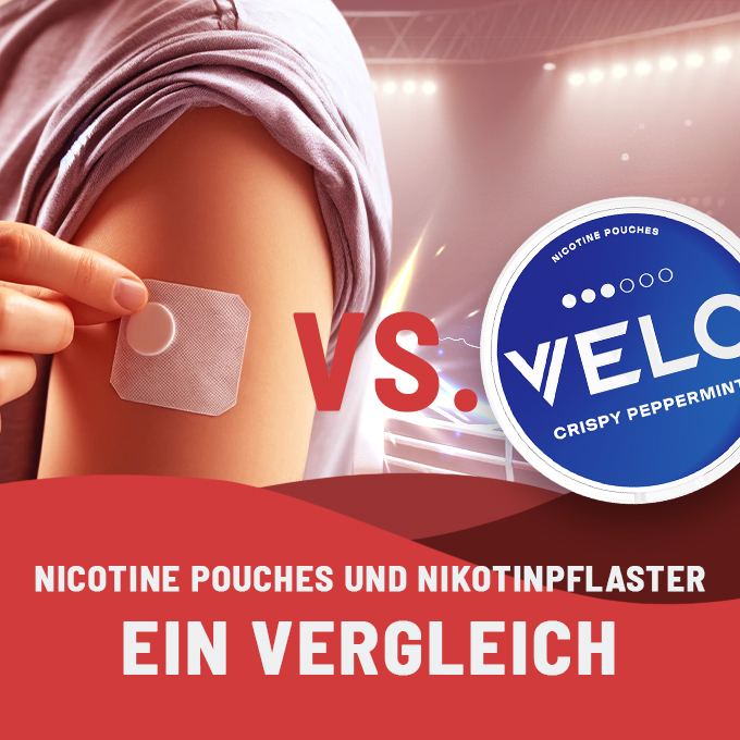Nicotine Pouches und Nikotinpflaster