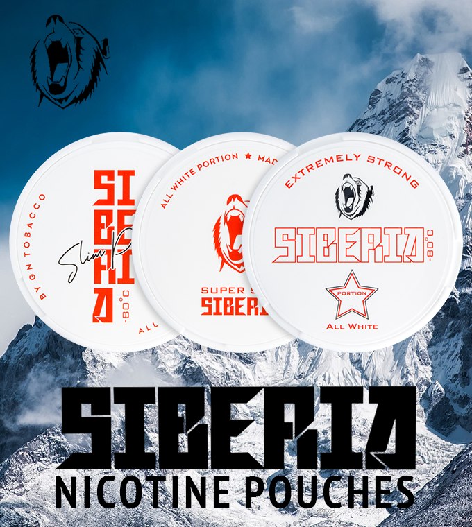 Siberia Snus und Nicotine Pouches
