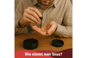 Wie nimmt man Snus?