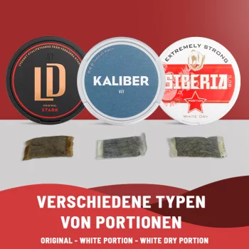 Original Portion und White Portion Snus!
