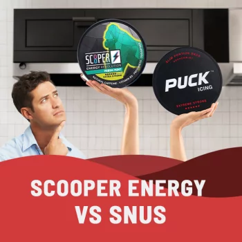 Scooper Energy vs Puck SNus