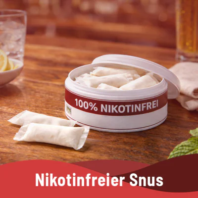 Nikotinfreier Snus im Alltag