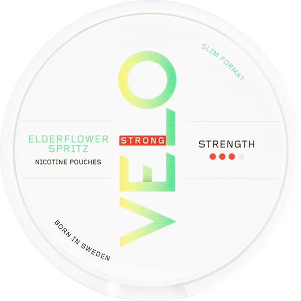 Velo Elderflower Spritz Strong Slim