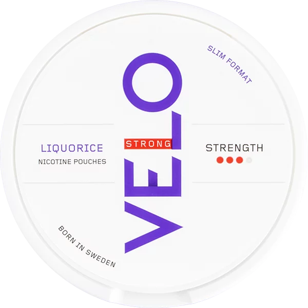 Velo Liquorice Strong Slim