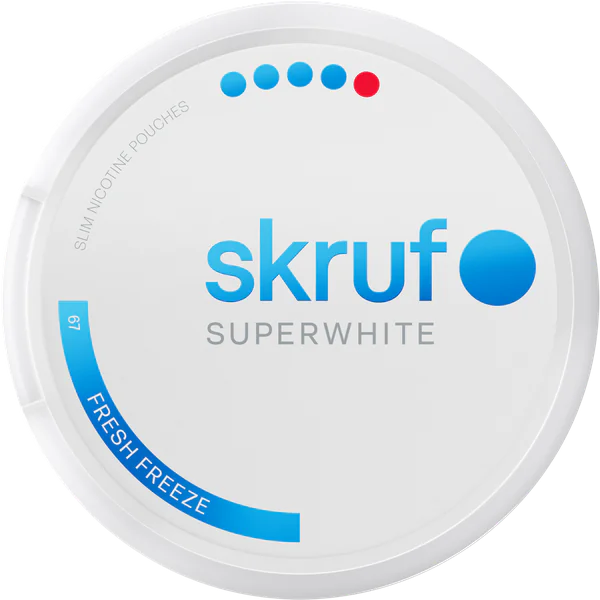 Skruf Superwhite No. 67 Fresh Freeze Ultra
