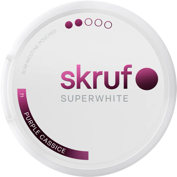 Skruf Superwhite No. 71 Purple Cassice Medium Slim