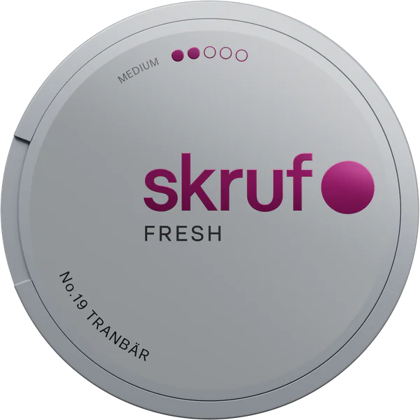 Skruf No. 19 Tranbär Medium White