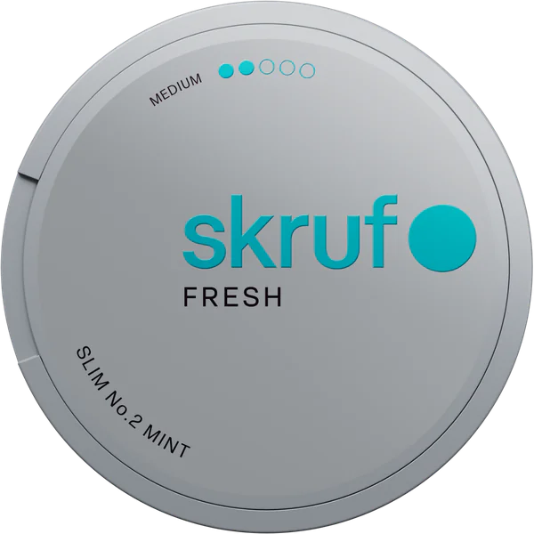 Skruf Fresh No. 2 Mint Medium Slim White