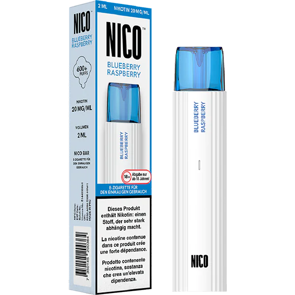 NICO BAR Blueberry Raspberry 20 mg