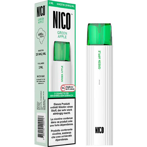 NICO BAR Green Apple 20 mg