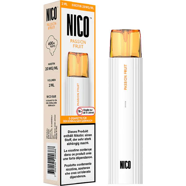 NICO BAR Passion Fruit 20 mg