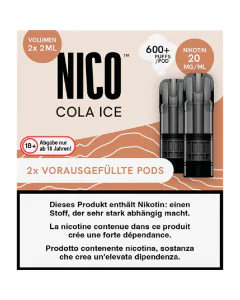 NICO Cola Ice Pods 2 x 20 mg