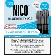 NICO Blueberry Ice Pods 2 x 20 mg