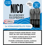 NICO Blueberry Raspberry Pods 2 x 20 mg