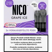 NICO Grape Ice Pods 2 x 20 mg