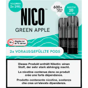 NICO Green Apple Pods 2 x 20 mg