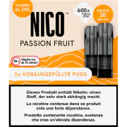 NICO Passion Fruit Pods 2 x 20 mg