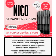NICO Strawberry Kiwi Pods 2 x 20 mg