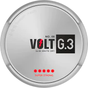 G.3 Volt Super Strong Slim White Dry