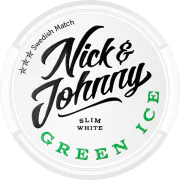 Nick & Johnny Green Ice Slim White
