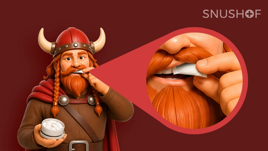 Wie benutzt du Snus?
